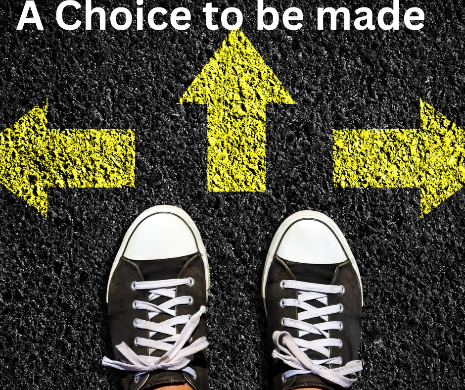 A description of options to make different decisions