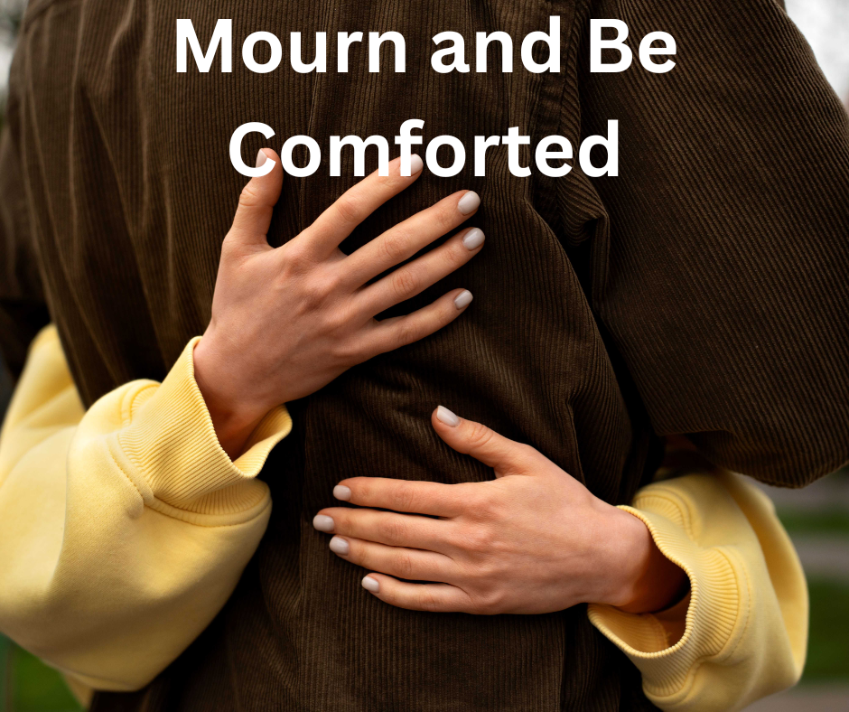 An embrace that that shows comfort